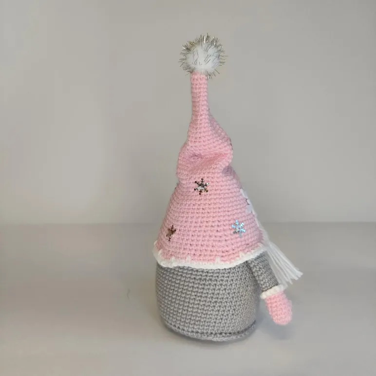 Гном новогодний, в скандинавском стиле, ручная работа