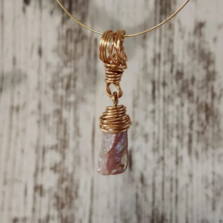 Подвеска с жемчугом