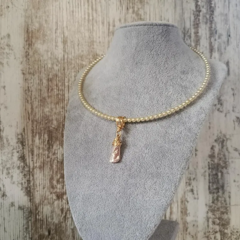 Подвеска с жемчугом