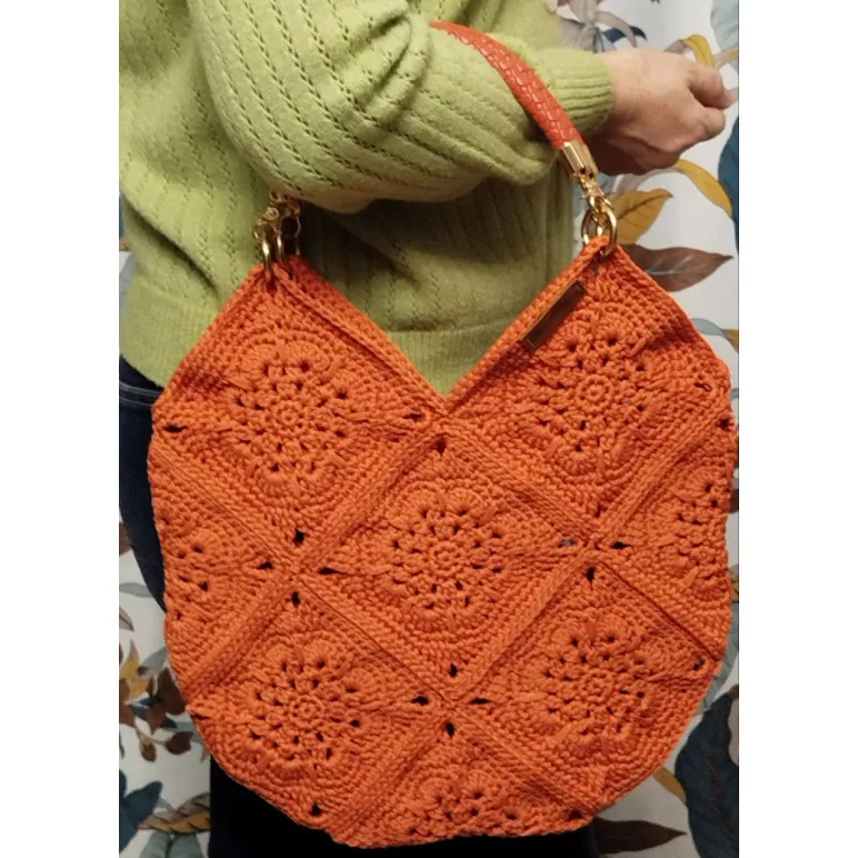 Сумка женская авоська, полиэфирный шнур