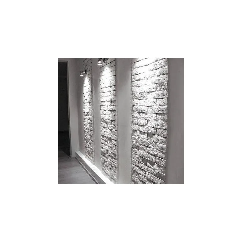 Декоративный кирпич "Белый лофт"