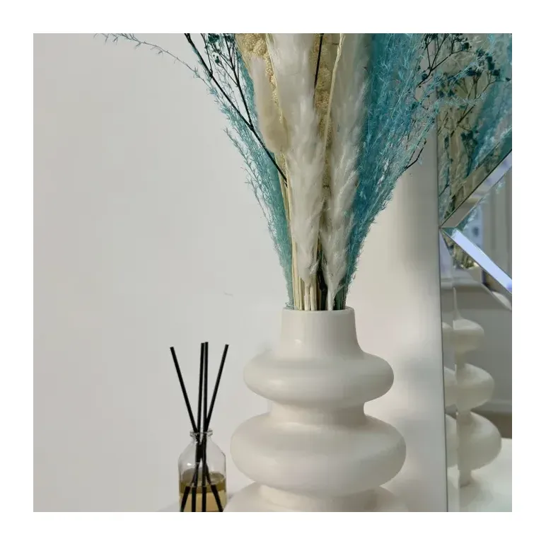 Ваза из гипса для сухоцветов "Ханой"