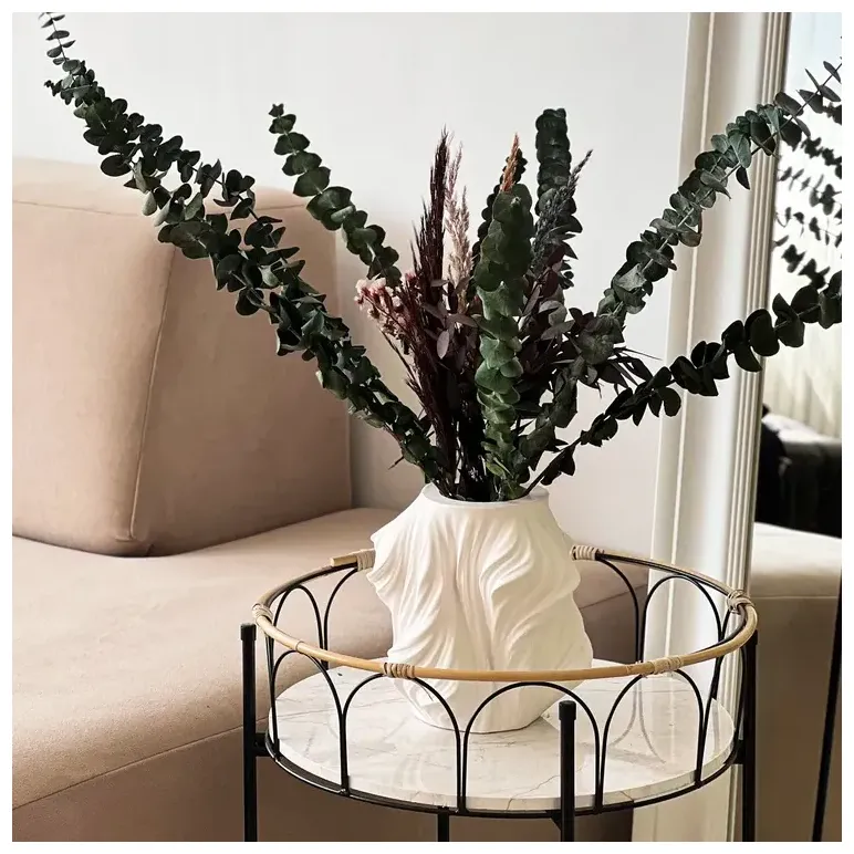 Ваза для сухоцветов интерьерная