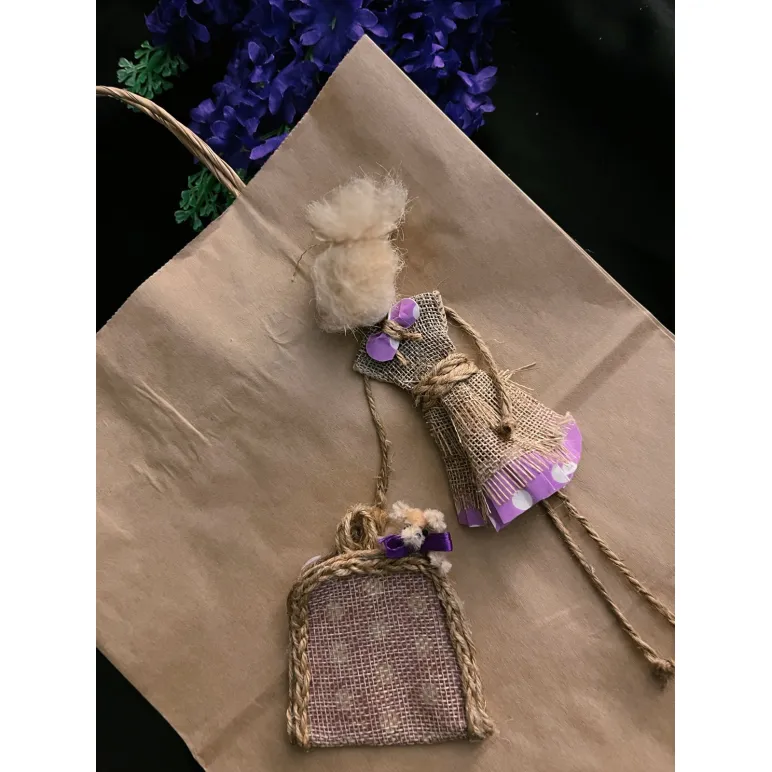 Пакет крафтовый подарочный