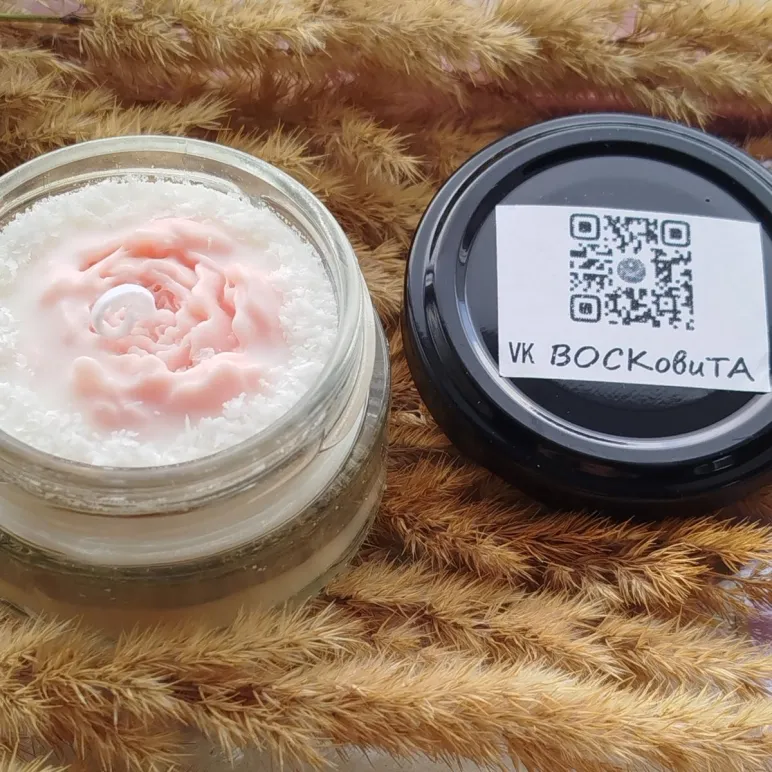 Свечи соевые кокосовые контейнерные