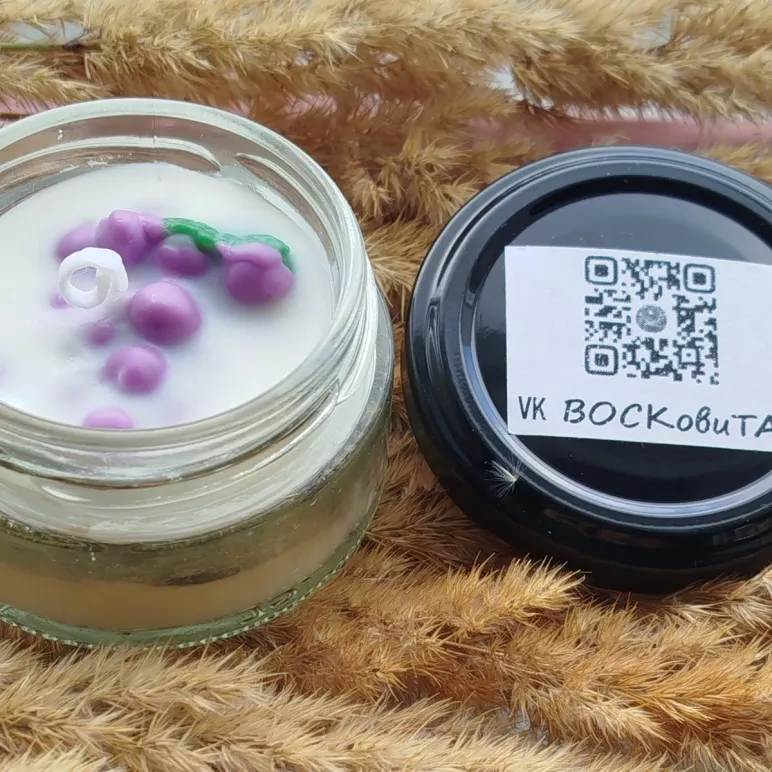 Свечи соевые кокосовые контейнерные