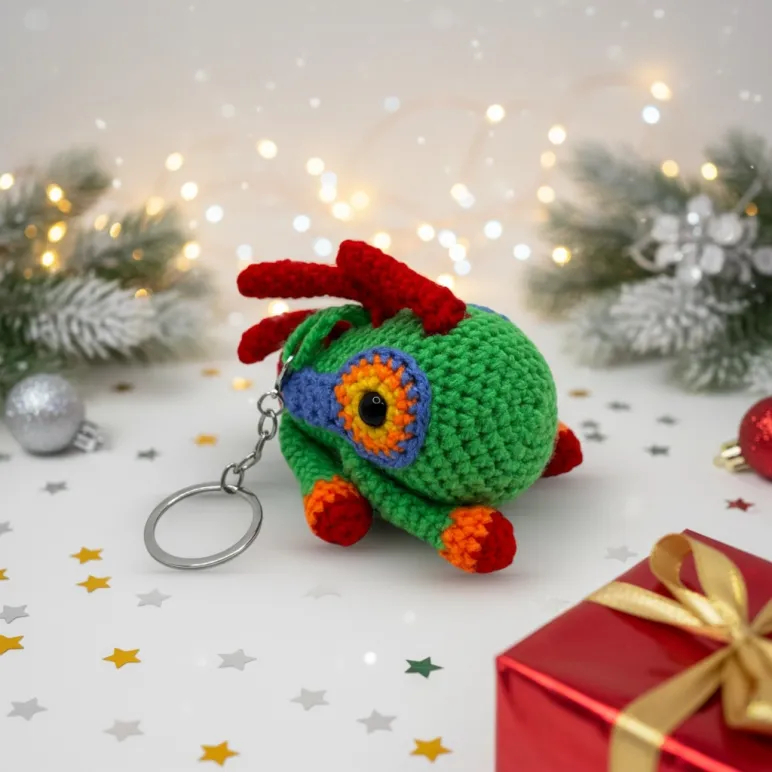 Мурлок вязаная игрушка