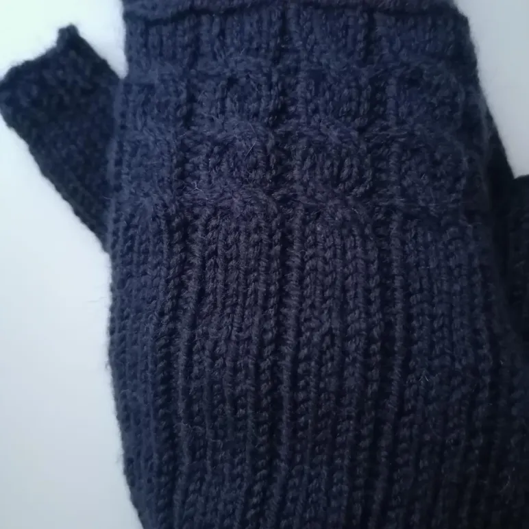 Митенки "Северная ночь"