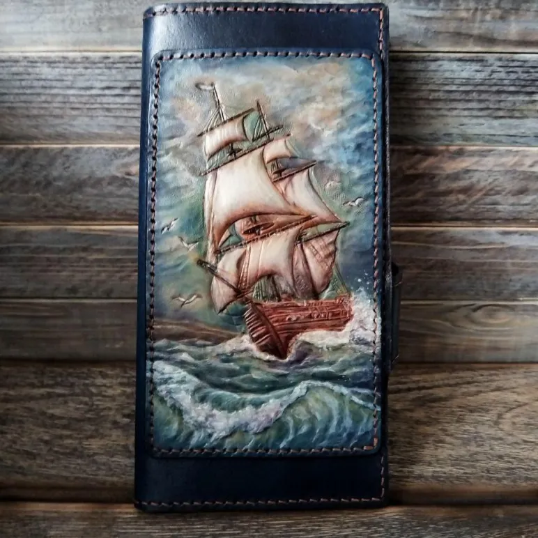 Кошелек "Морская история"