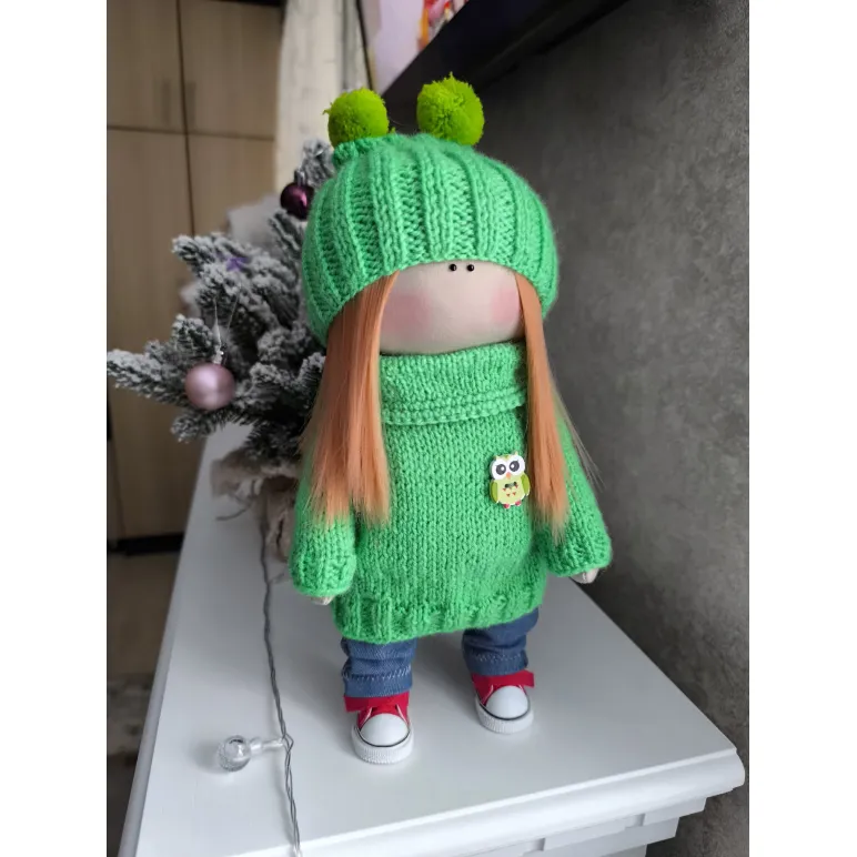 Кукла интерьерная ручная работа