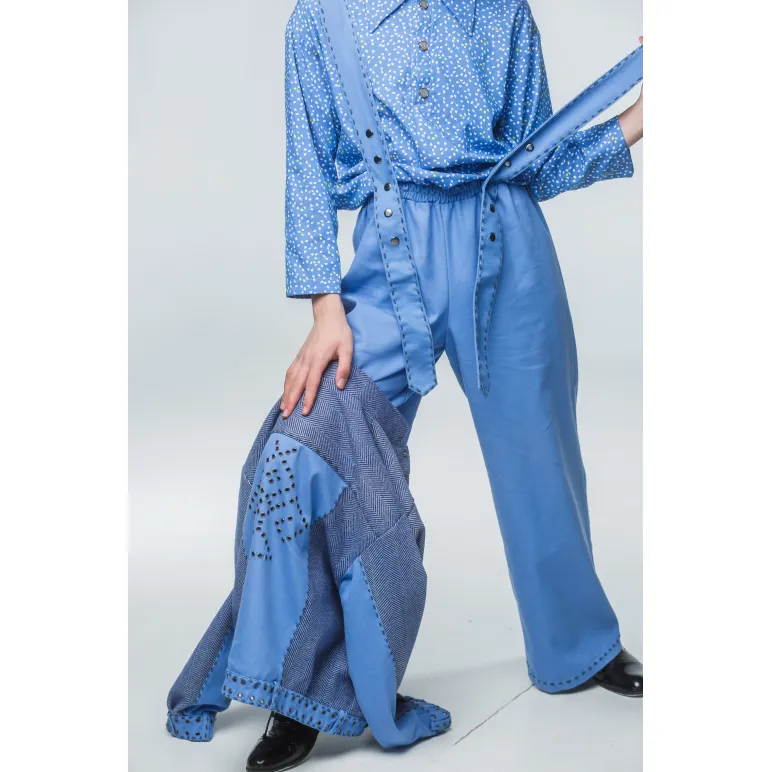 Костюм «URBAN EXPLORER»: джинс, кашемир и винтажная отделка