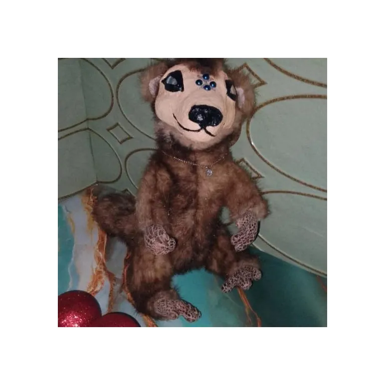 Мягкие игрушки из меха