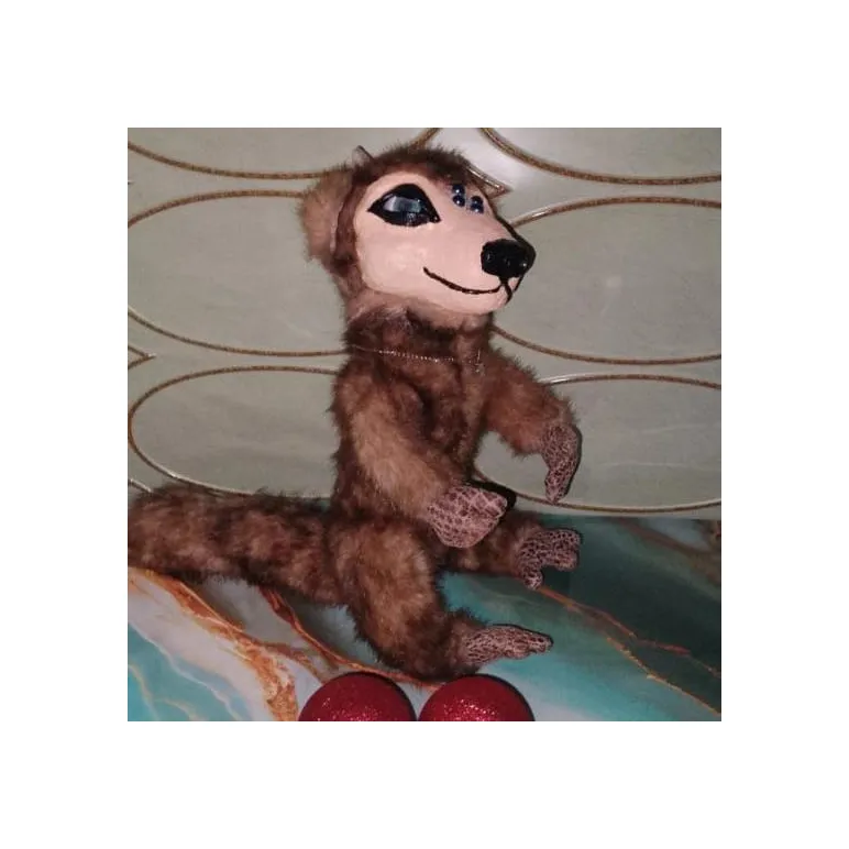 Мягкие игрушки из меха