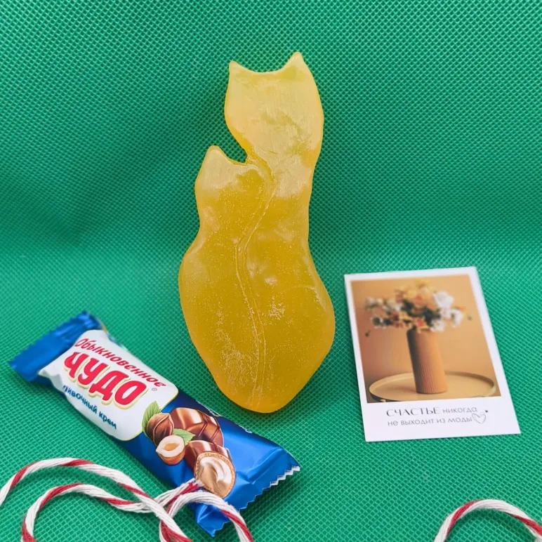 Мыло котики к 14 февраля