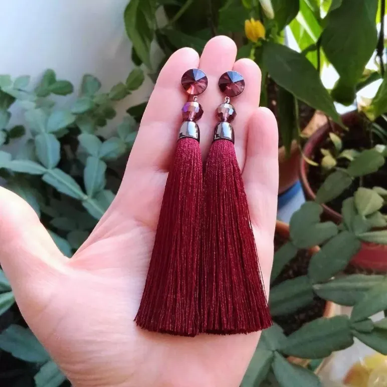 Серьги-кисти "Изабелла"