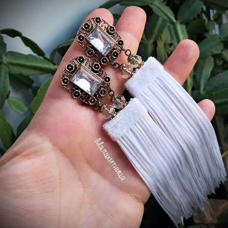 Клипсы "Русская красавица"