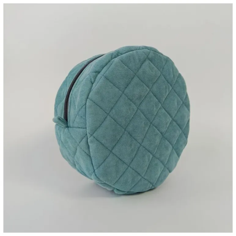 Косметичка ручной работы, с вышивкой, текстильная