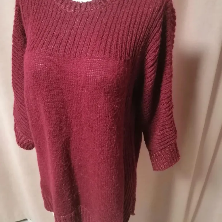 Свитер -туника ручной работы