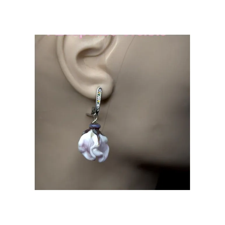 Комплект украшений "Нежные лепестки"