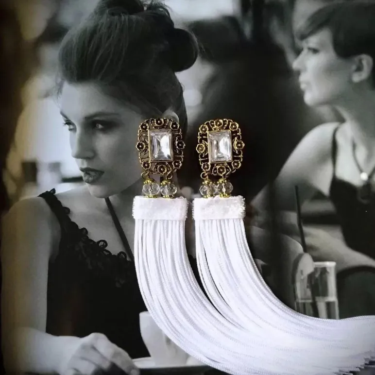 Клипсы "Русская красавица"