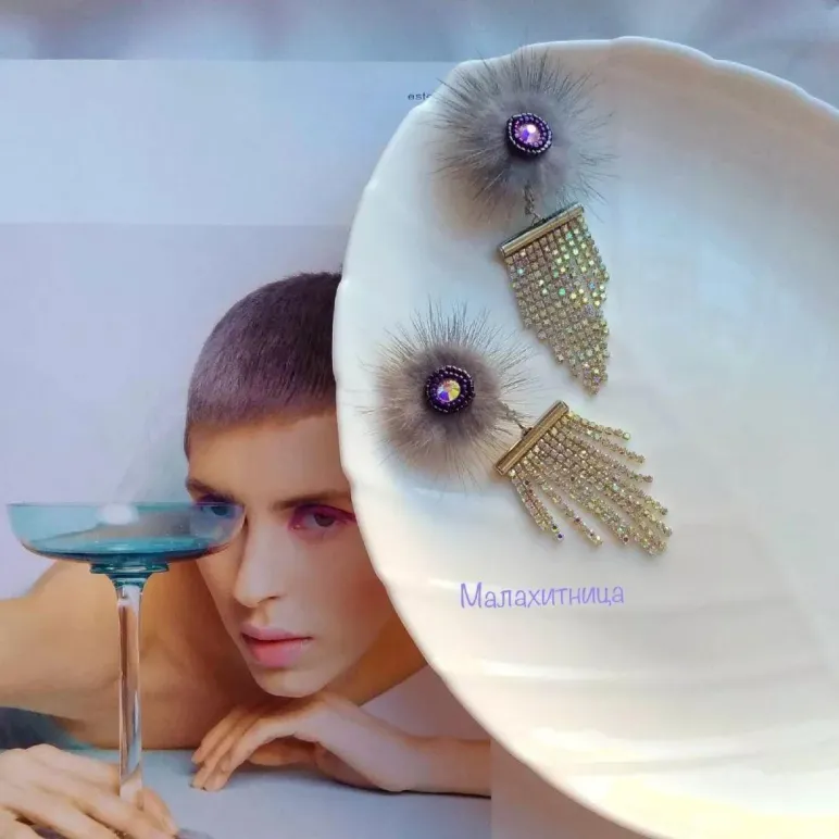 Клипсы "Сказка для Снегурочки"