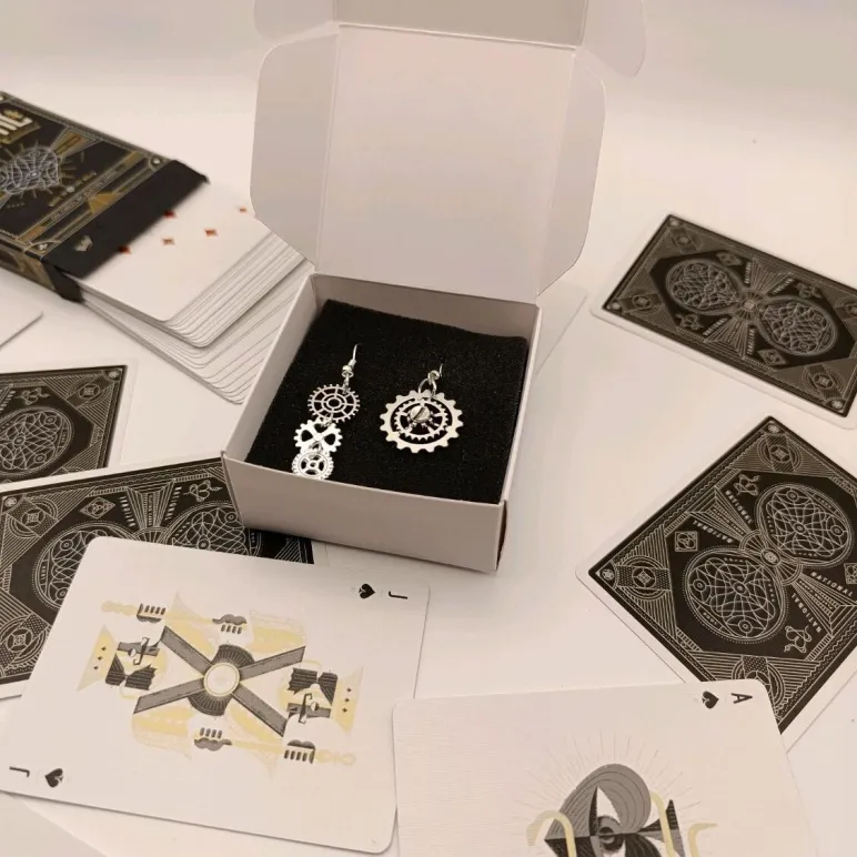 Серьги в стиле STEAMPUNK