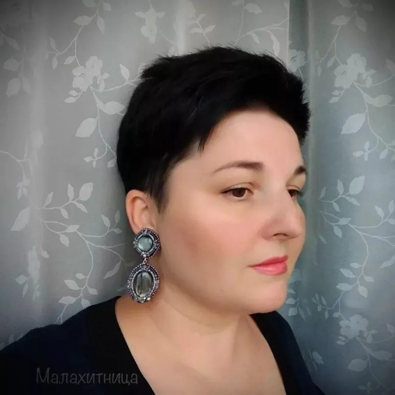 Клипсы "Седая ночь"