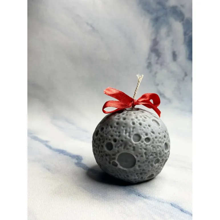 Интерьерная свеча Луна в подарочной упаковке