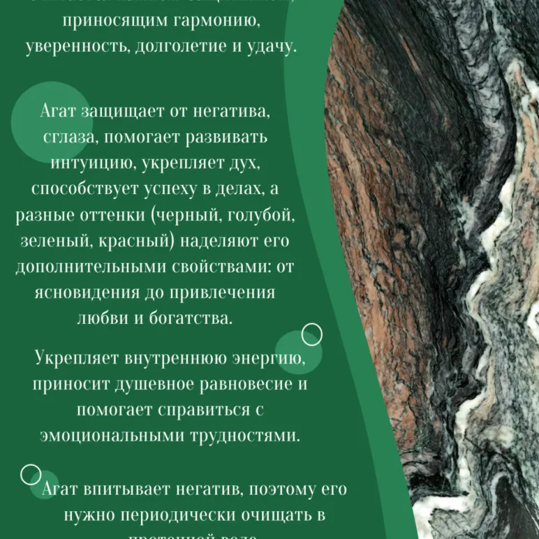 Кулон с агатом и шкурой змеи ручной работы