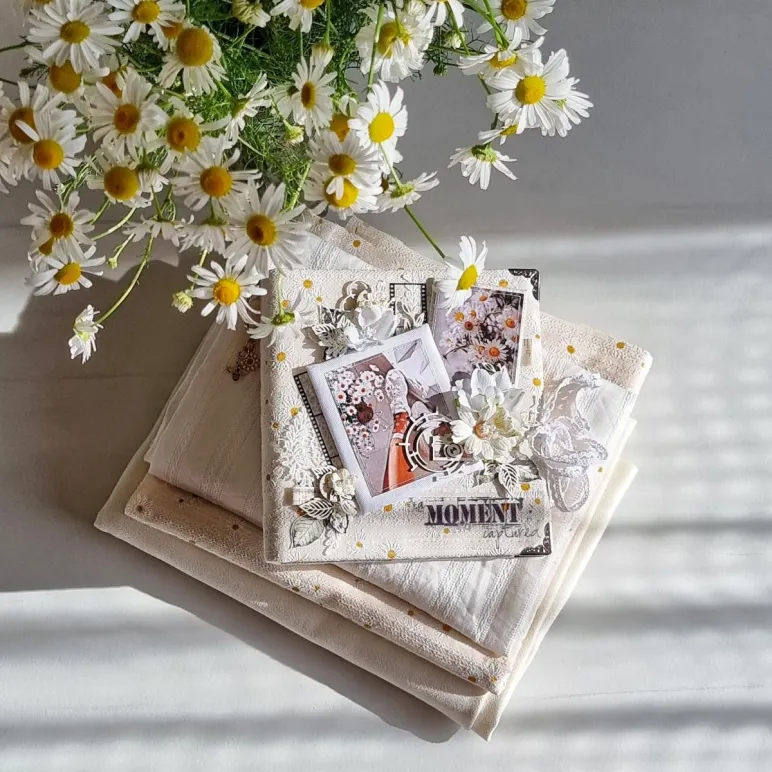 Подарочный набор ручной работы фотоальбом, фоторамка и открытка