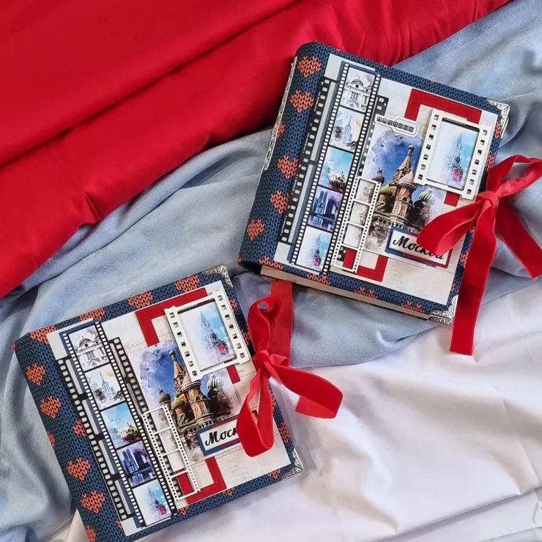 Фотоальбом ручной работы Любимый город