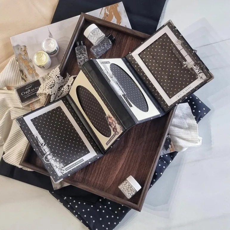 Фоторамка ручной работы на 4 фотографии