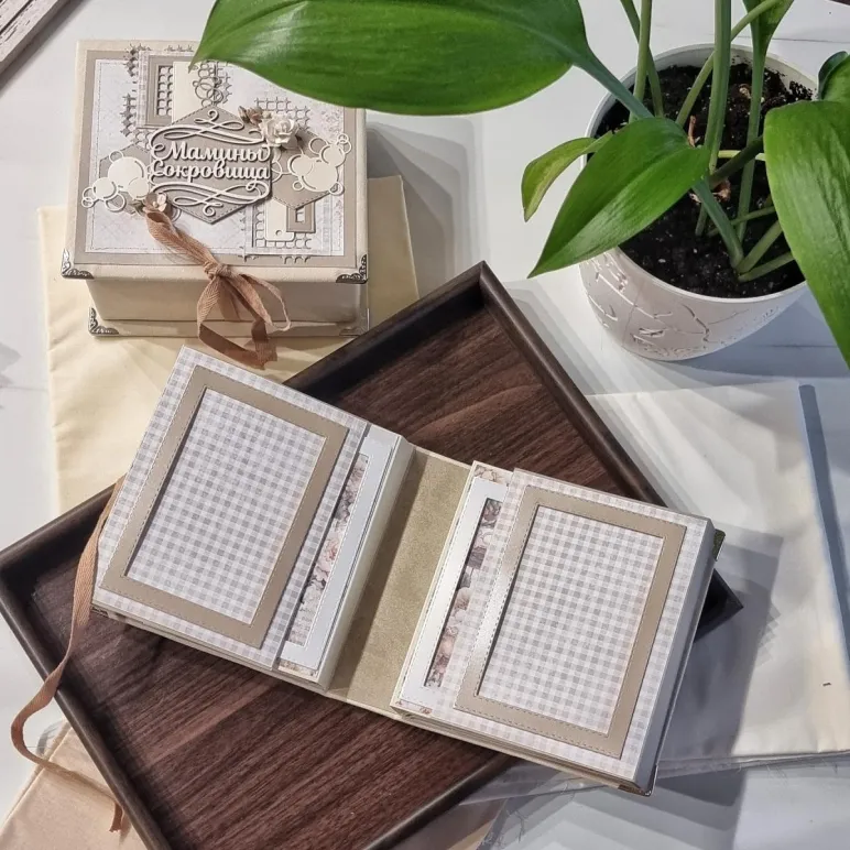 Подарочный набор для новорожденного, первый фотоальбом