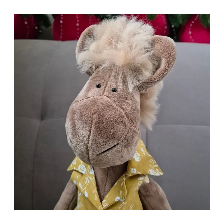 Интерьерная игрушка-лошадка Вельвет