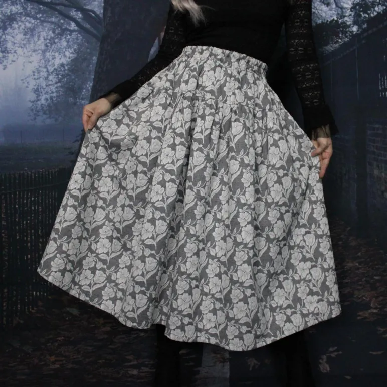 Красивая юбка из жаккарда. Юбка на осень-зиму