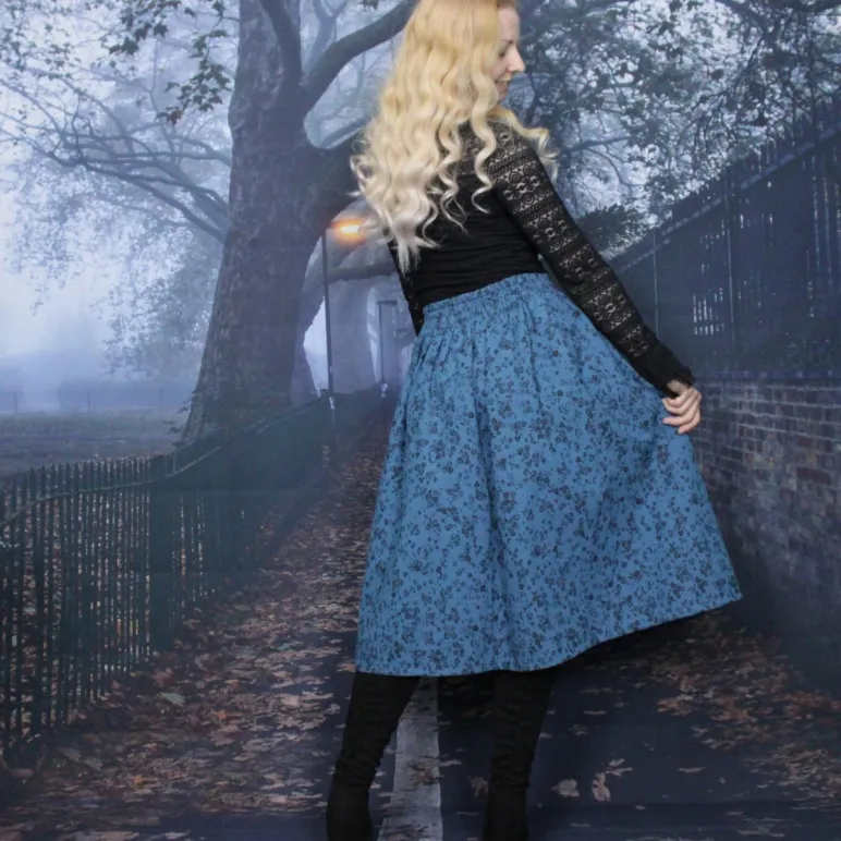 Юбка фланелевая пышненькая на осень-зиму