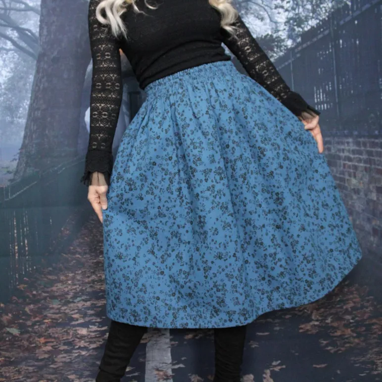 Юбка фланелевая пышненькая на осень-зиму