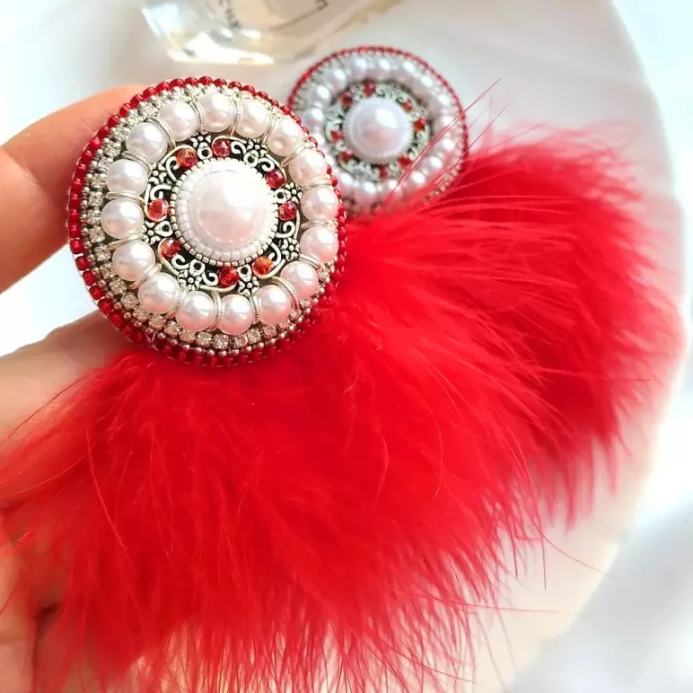 Серьги "Влюбленная королева"