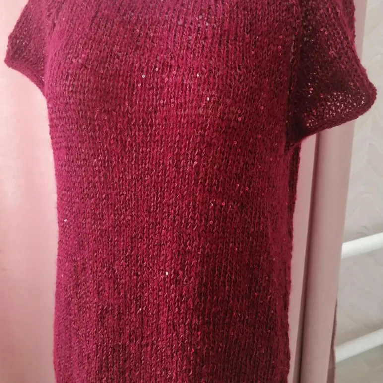 Джемпер женский вязанный ручная работа