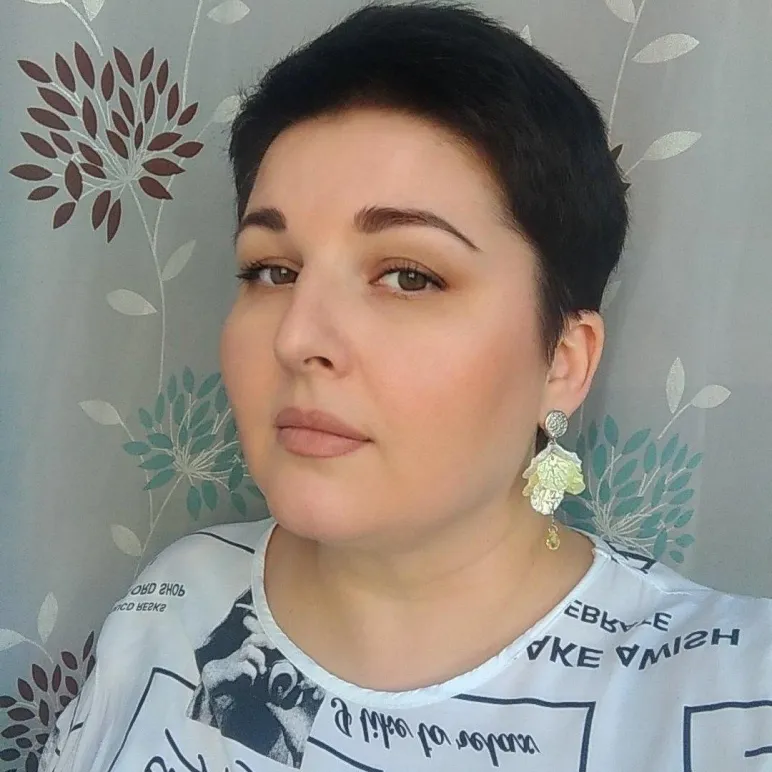 Серьги "Элегантные росы"