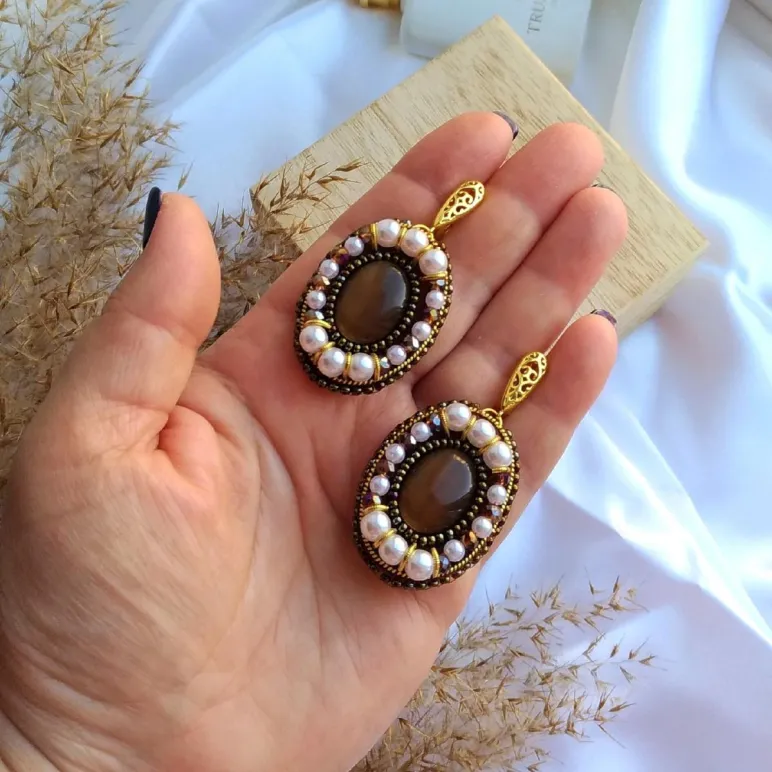 Серьги "Роксолана"