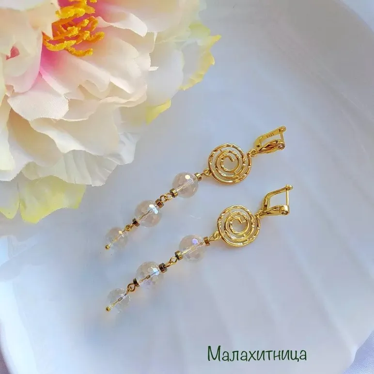 Серьги "Мелодия души"