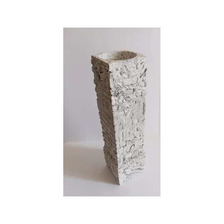 "Древняя каменная колонна" интерьерная /подсвечник