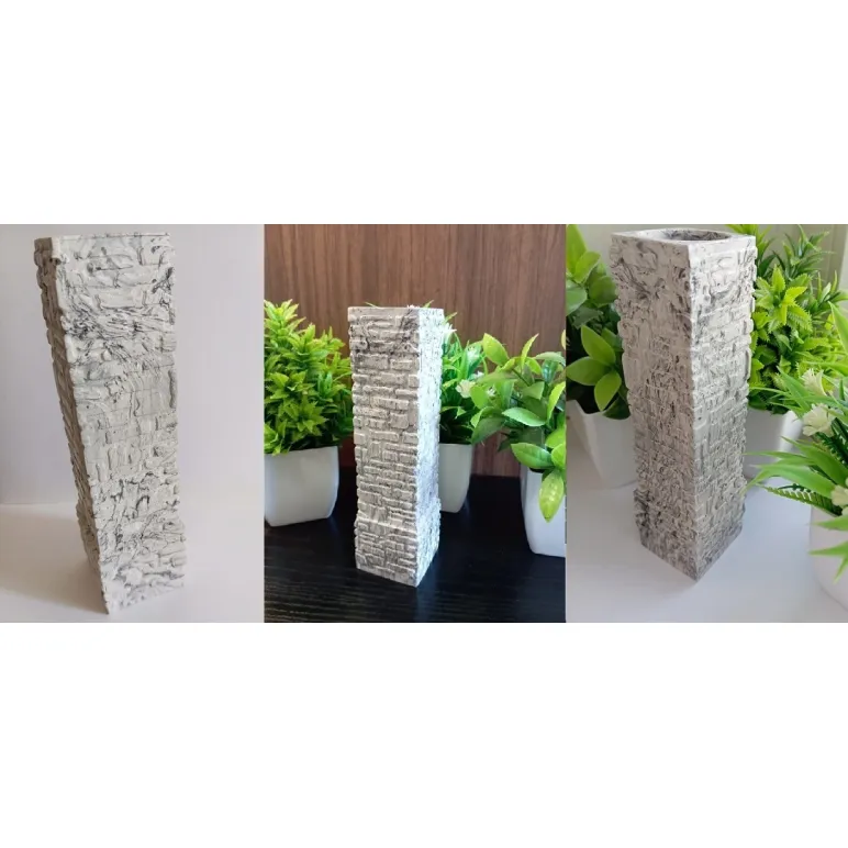 "Древняя каменная колонна" интерьерная /подсвечник