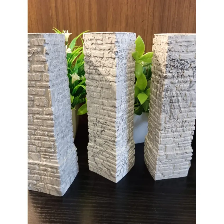 "Древняя каменная колонна" интерьерная /подсвечник