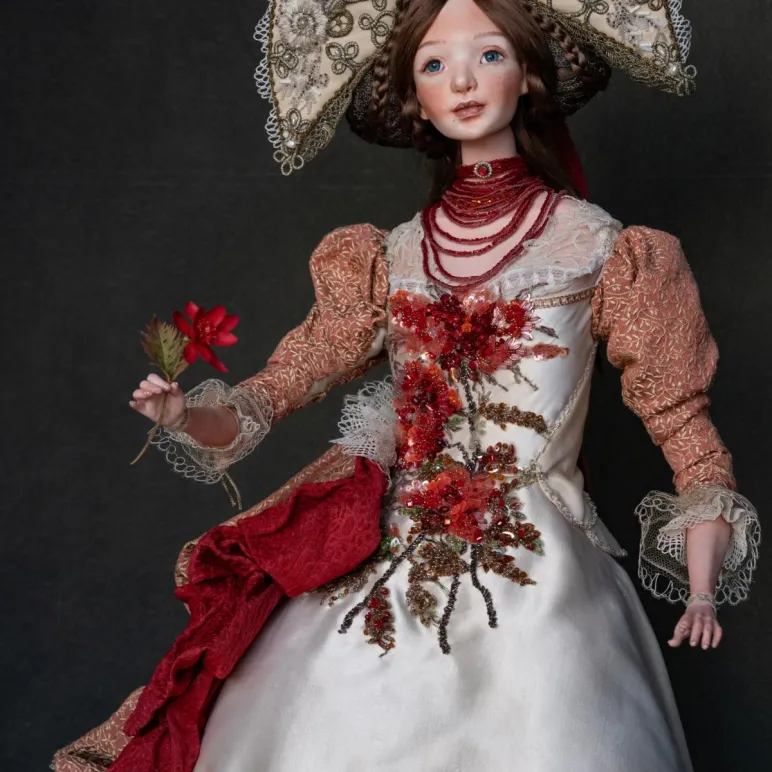 Кукла "Аленький цветочек"