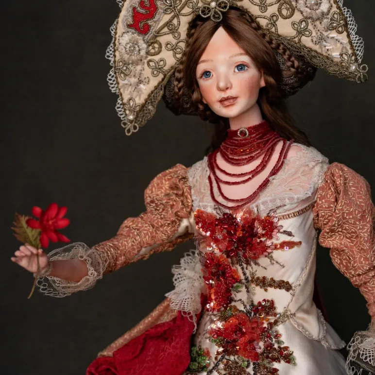 Кукла "Аленький цветочек"