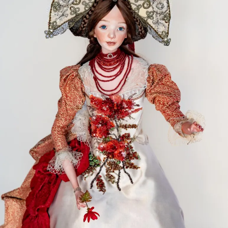 Кукла "Аленький цветочек"