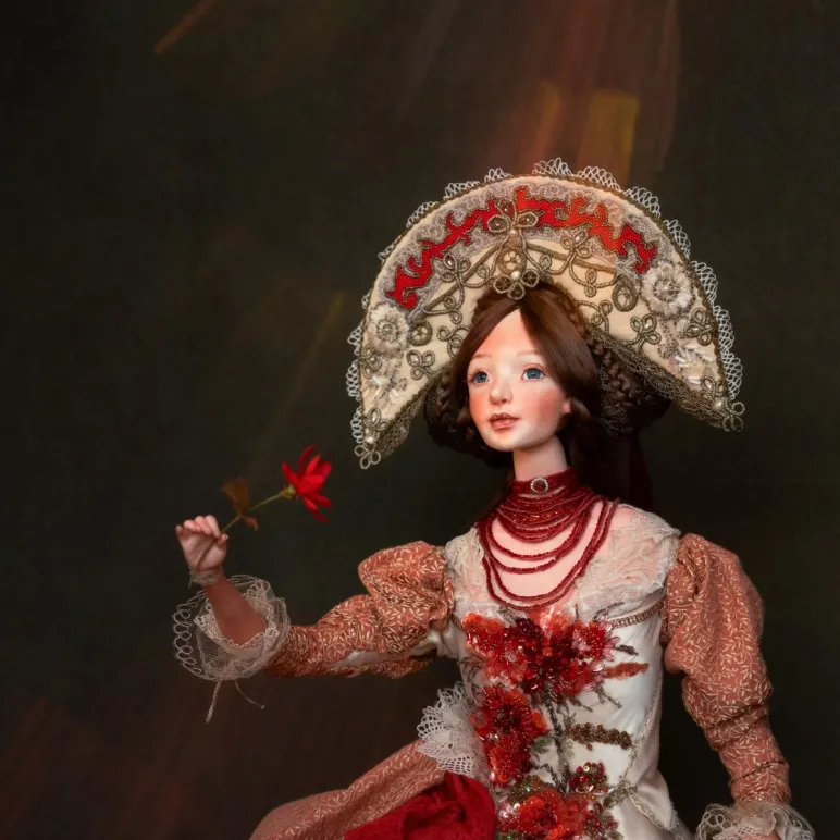 Кукла "Аленький цветочек"