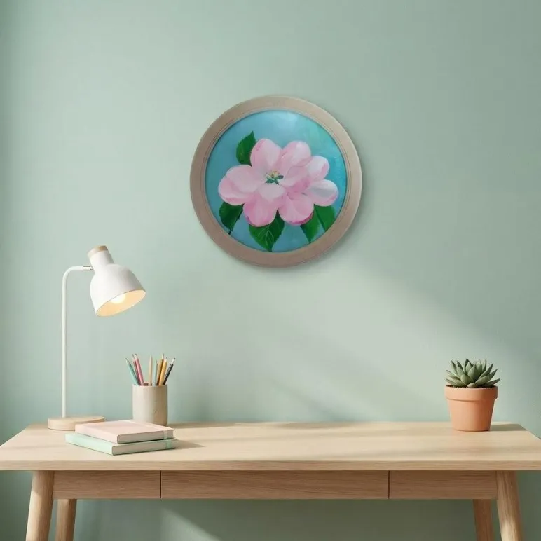 Картина маслом Цветок яблони